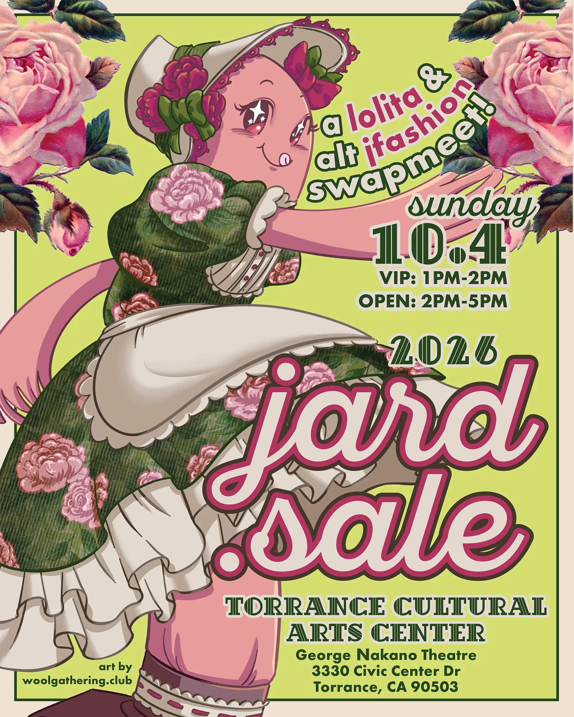 jard.sale - October 4th, 2026 @ Torrance Cultural Center